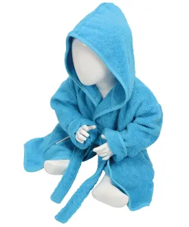 ARTG® Babiezz® hooded bathrobe | Aqua Blue