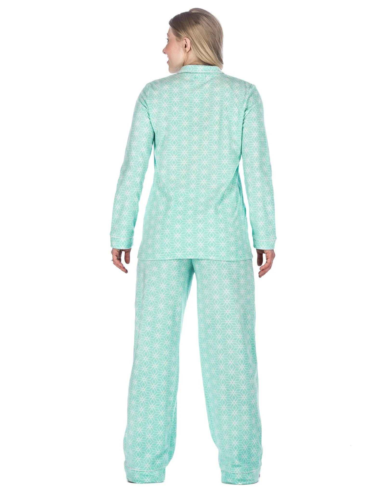 Box Packaged Women's Microfleece Pajama Sleepwear Set