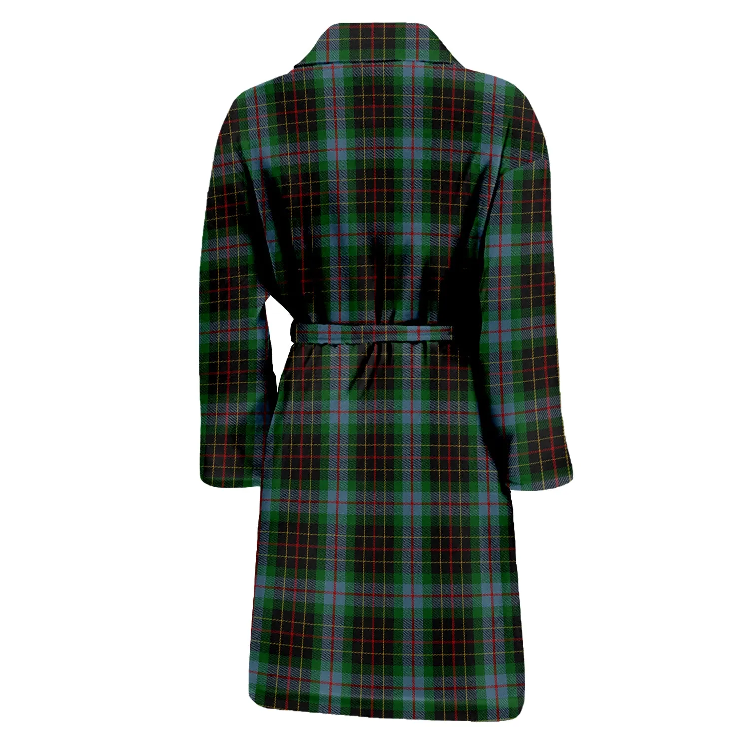 Brodie Hunting Tartan Bathrobe with Family Crest