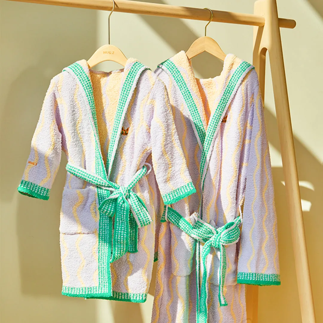 Bubble Velvet Bathrobe