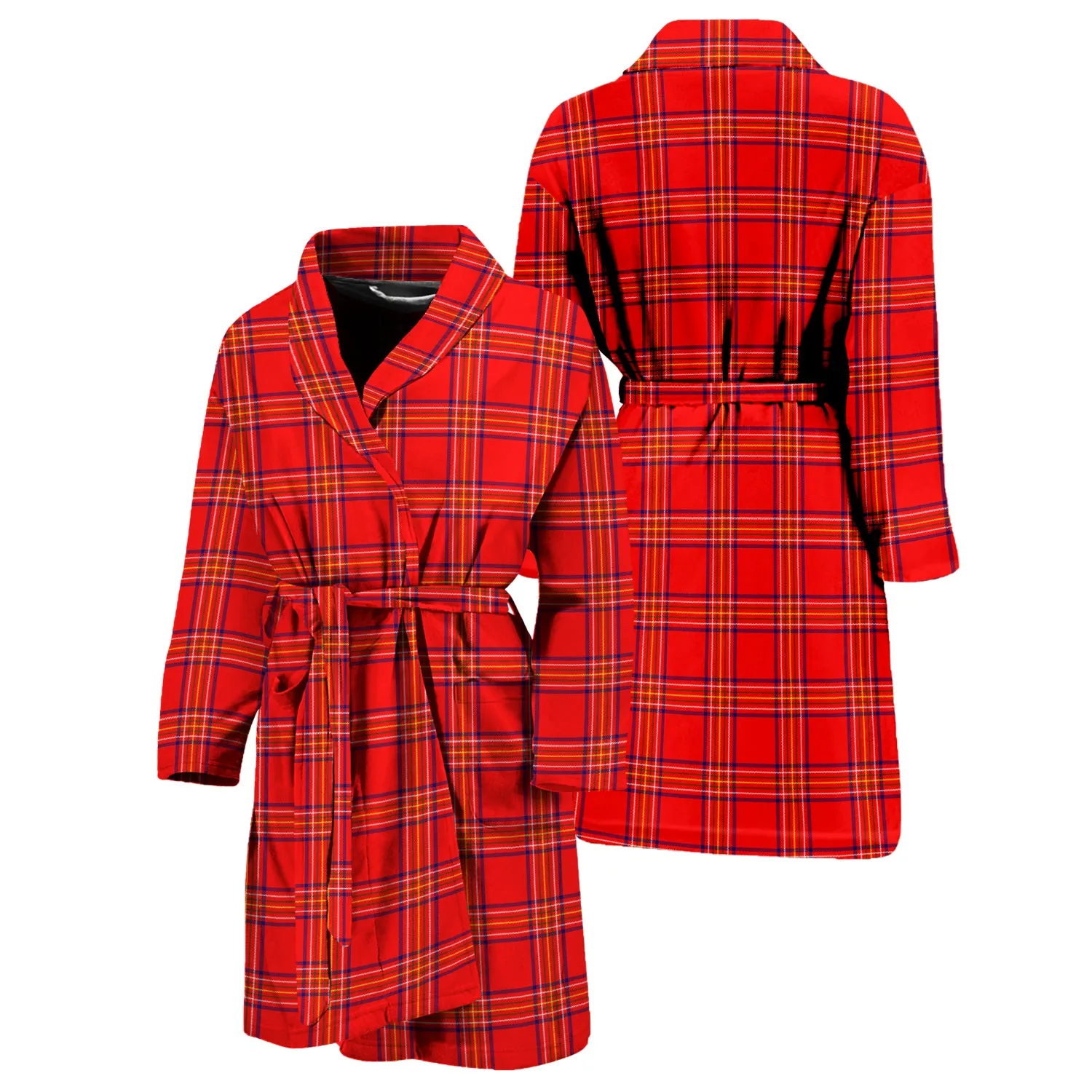 Burnett Modern Tartan Bathrobe