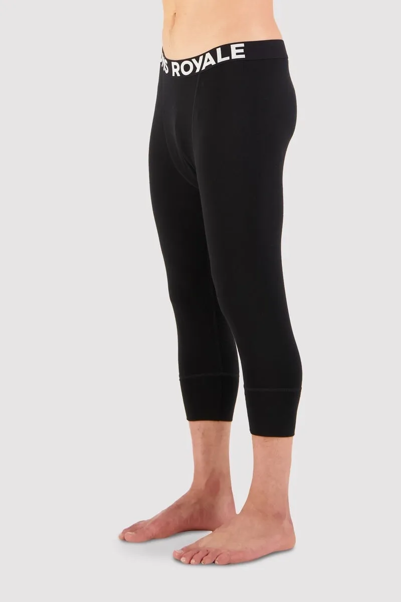 Cascade Merino Flex 200 3/4 Legging Black