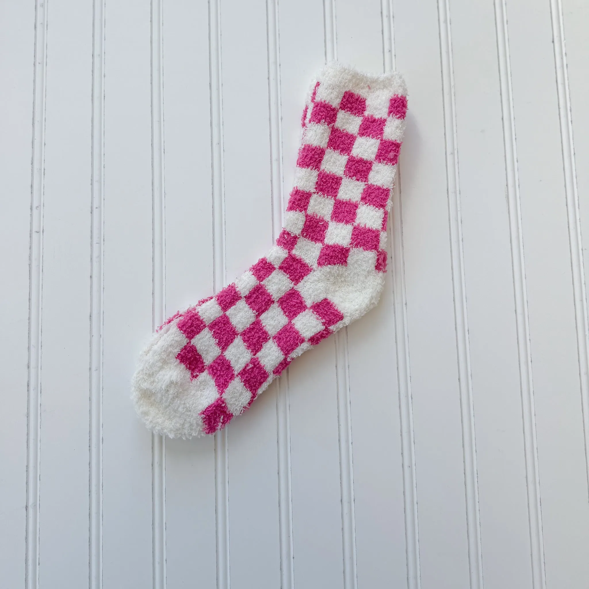 Checkered Mini Crew Socks