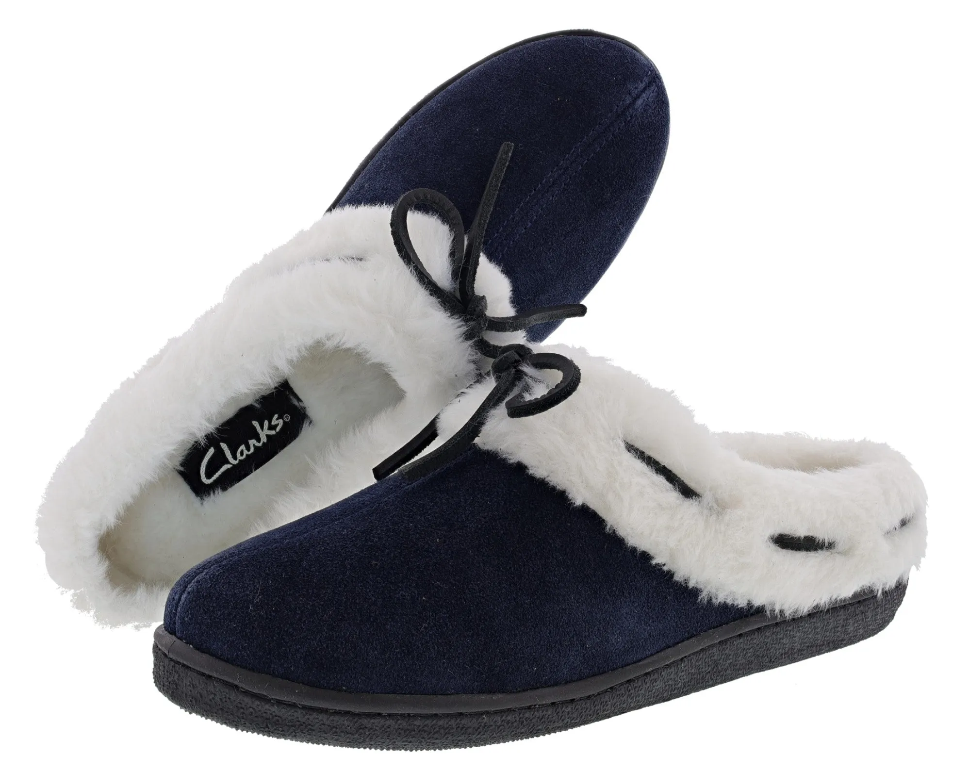 Clarks Women's Sydney Indoor & Outdoor Winter Slippers