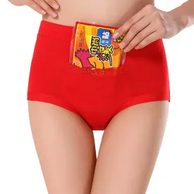 CODE RED Period Panties with Pocket- Red- XL