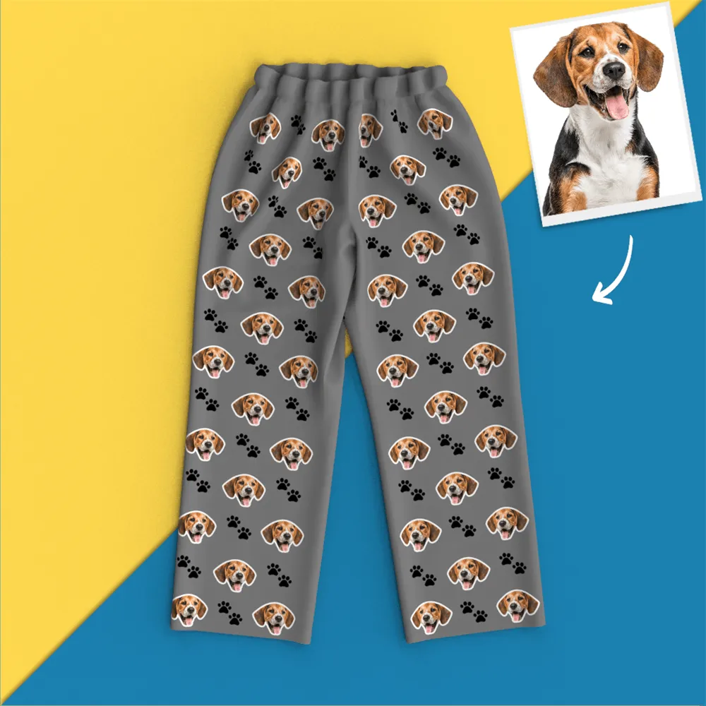 Custom Face Pajamas  - Pet Footprint