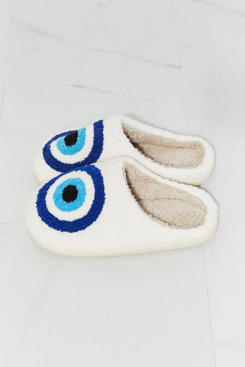 Eye Plush Slipper