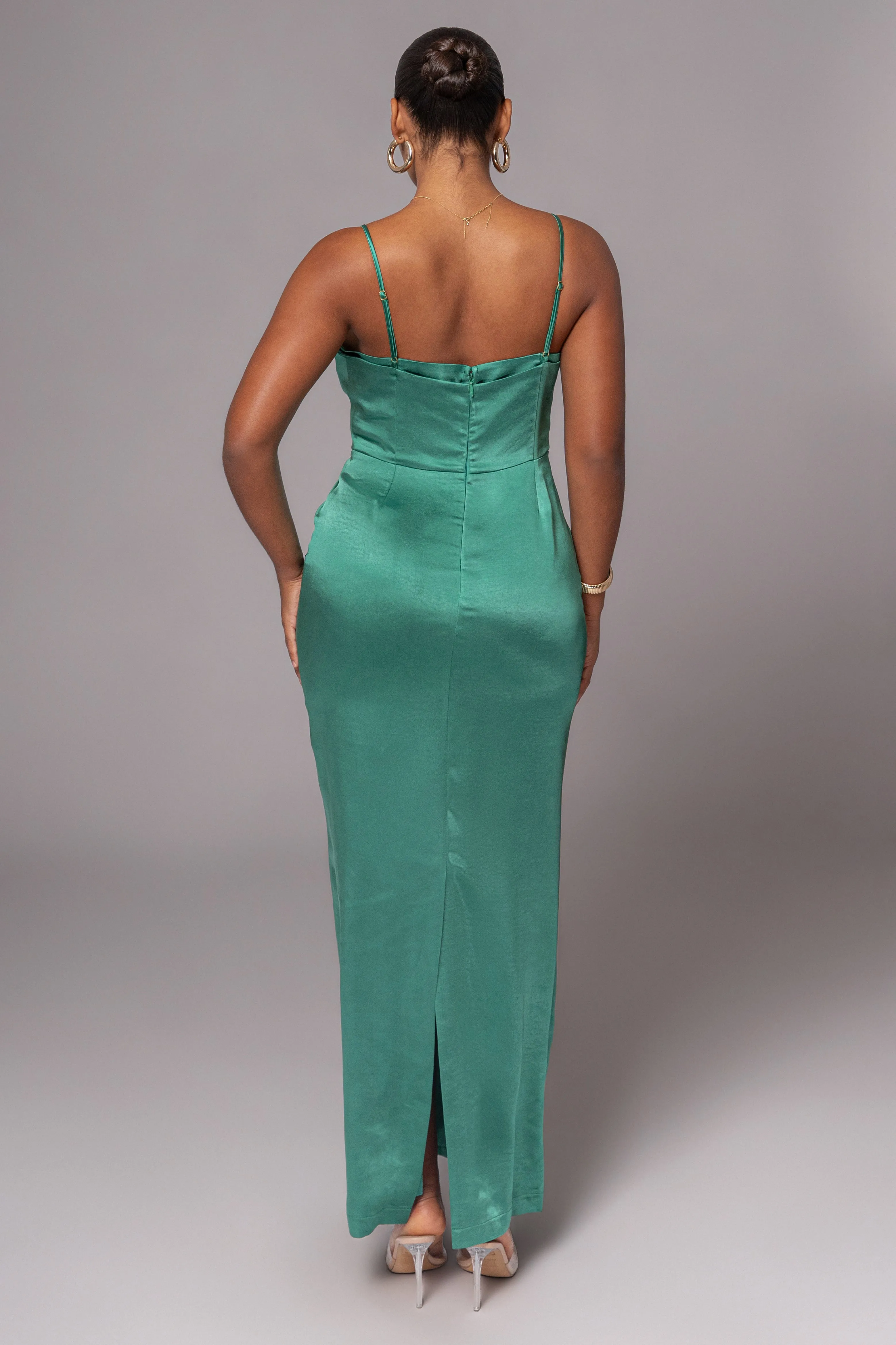 Green Moment In Time Maxi Dress