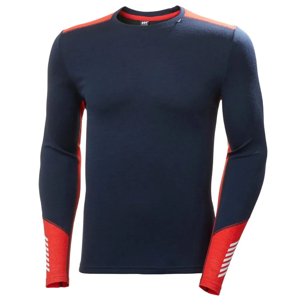 Helly Hansen Lifa Merino Midweight Ski Base Layers - Navy