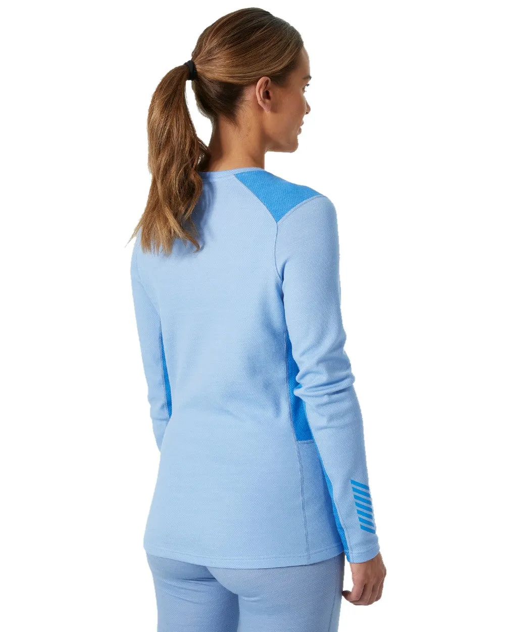 Helly Hansen Womens Lifa Merino Midweight Crew Base Layer