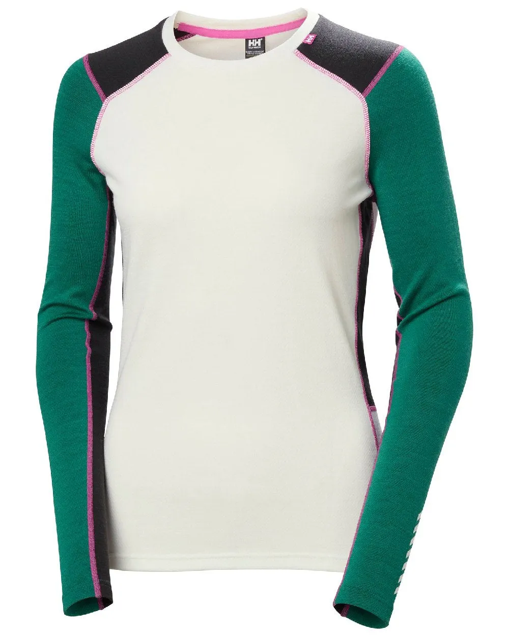 Helly Hansen Womens Lifa Merino Midweight Crew Base Layer