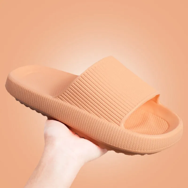 Hnzxzm Women Platform Slippers Summer Beach Eva Soft Sole Sandals Leisure Indoor Bathroom Anti-slip Zapatillas Chaussons