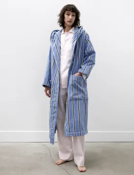 Hooded Bathrobe Bassett Stripes