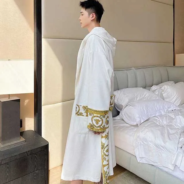 Hooded Japanese Bathrobe