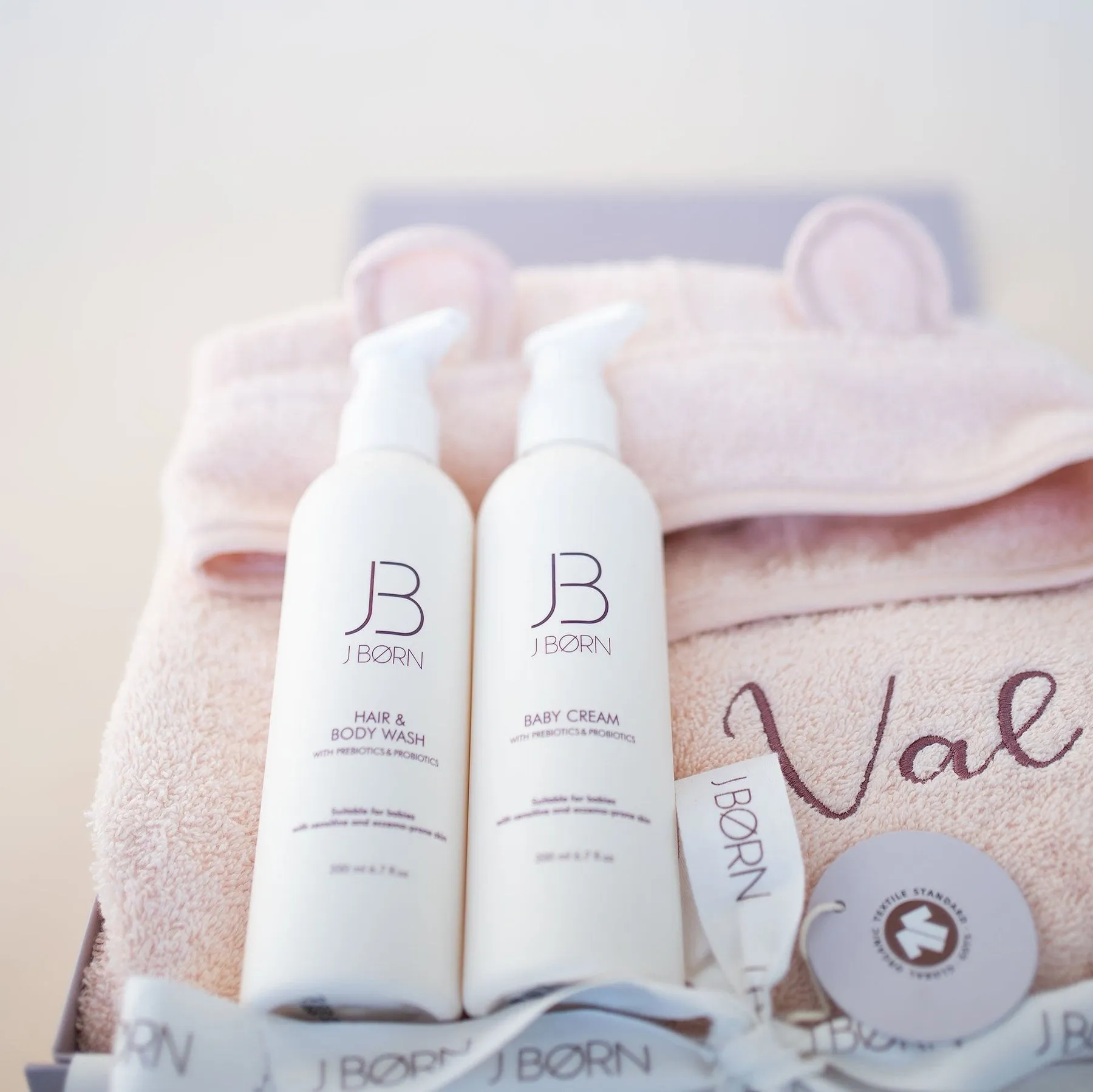 JBØRN Baby Gift Set | JBØRN Bath Robe & Skin Care