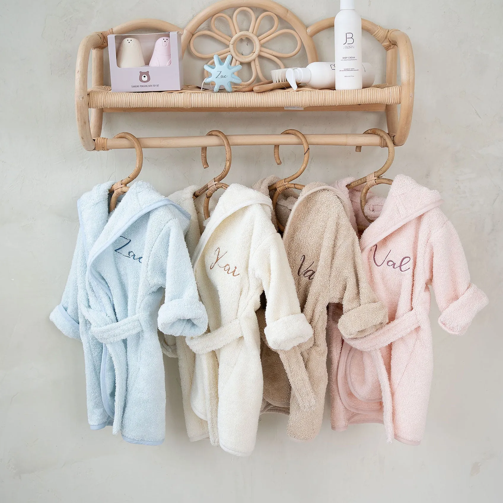 JBØRN Baby Gift Set | JBØRN Bath Robe & Skin Care