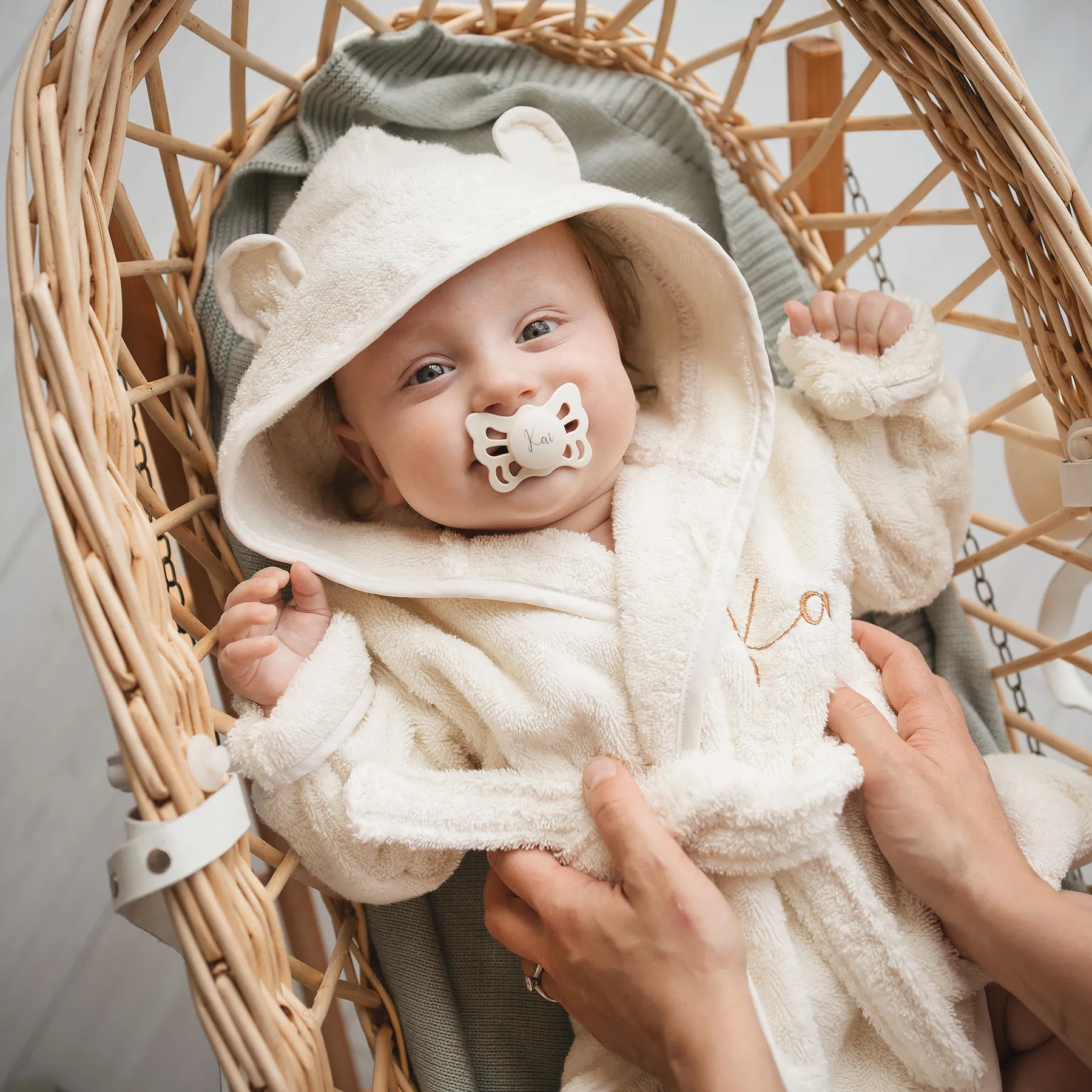 JBØRN Baby Gift Set | JBØRN Bath Robe & Skin Care