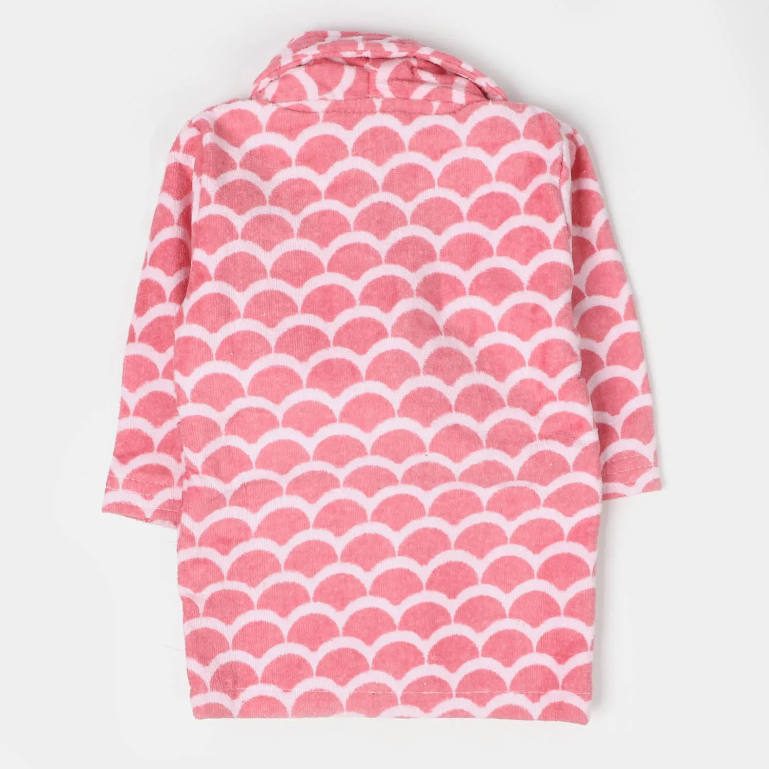 Kids Bathrobe Pink Printed | 8-12 Years