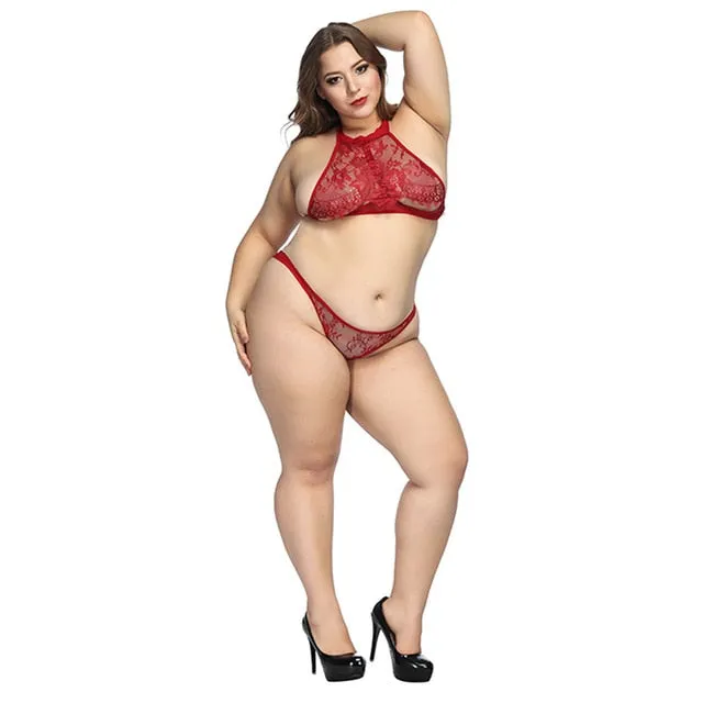 Lingerie Set Transparent Wireless Sexy Bra And Panty