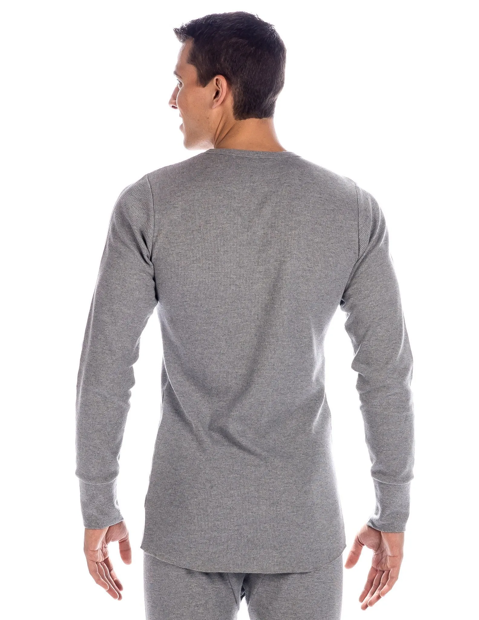 Men's Extreme Cold Waffle Knit Thermal Top and Bottom Set