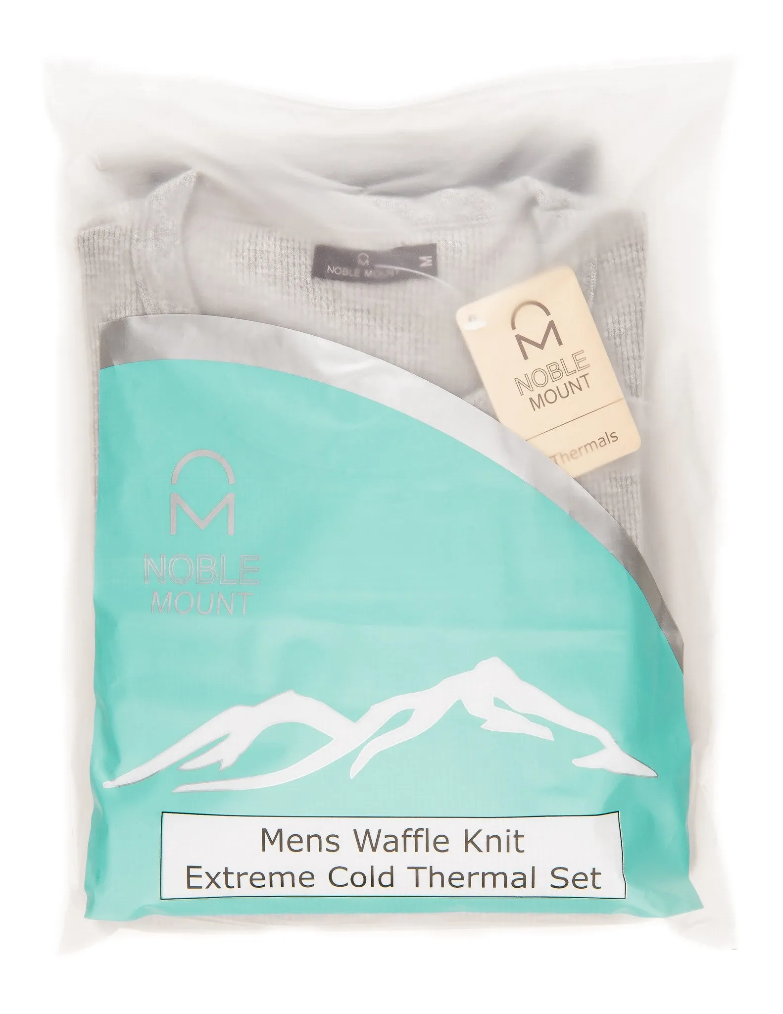 Men's Extreme Cold Waffle Knit Thermal Top and Bottom Set