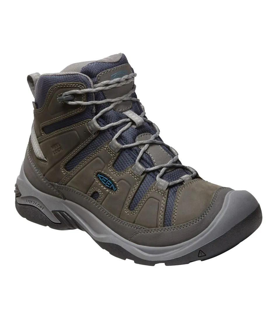 Mens Keen Circadia Mid Polar Winter Hiking Boot 1026761-Steel Grey/Legion Blue