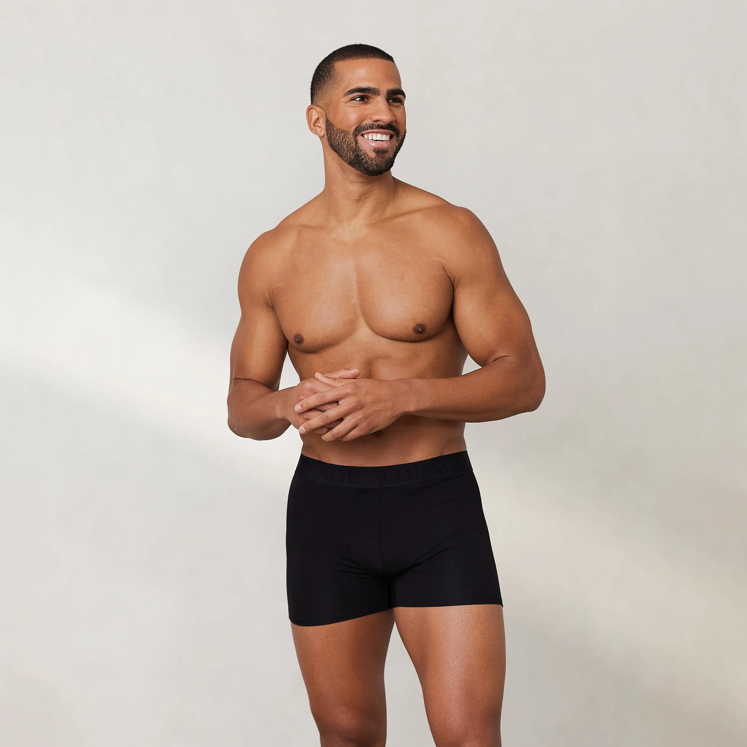 Men's Luxe Boxers (3 Pack) - Black