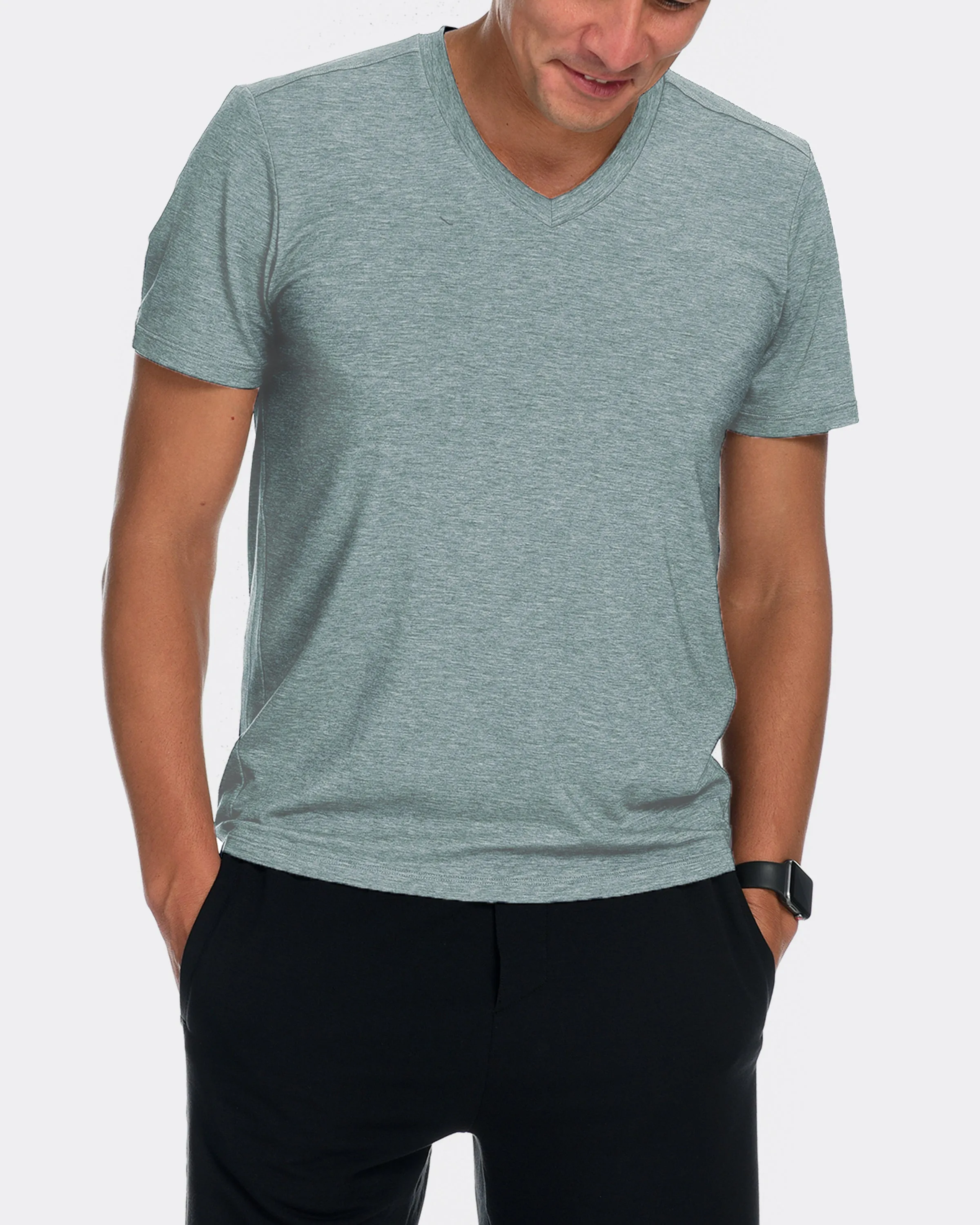 Men's Mission Short Sleeve V-Neck