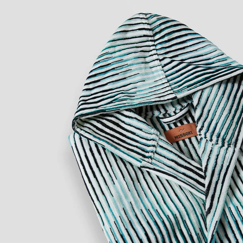 Missoni Home | Arpeggio Hooded Bathrobe