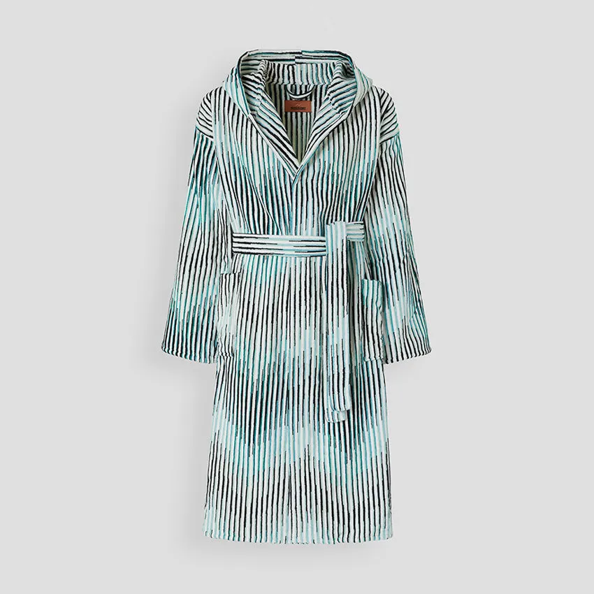 Missoni Home | Arpeggio Hooded Bathrobe