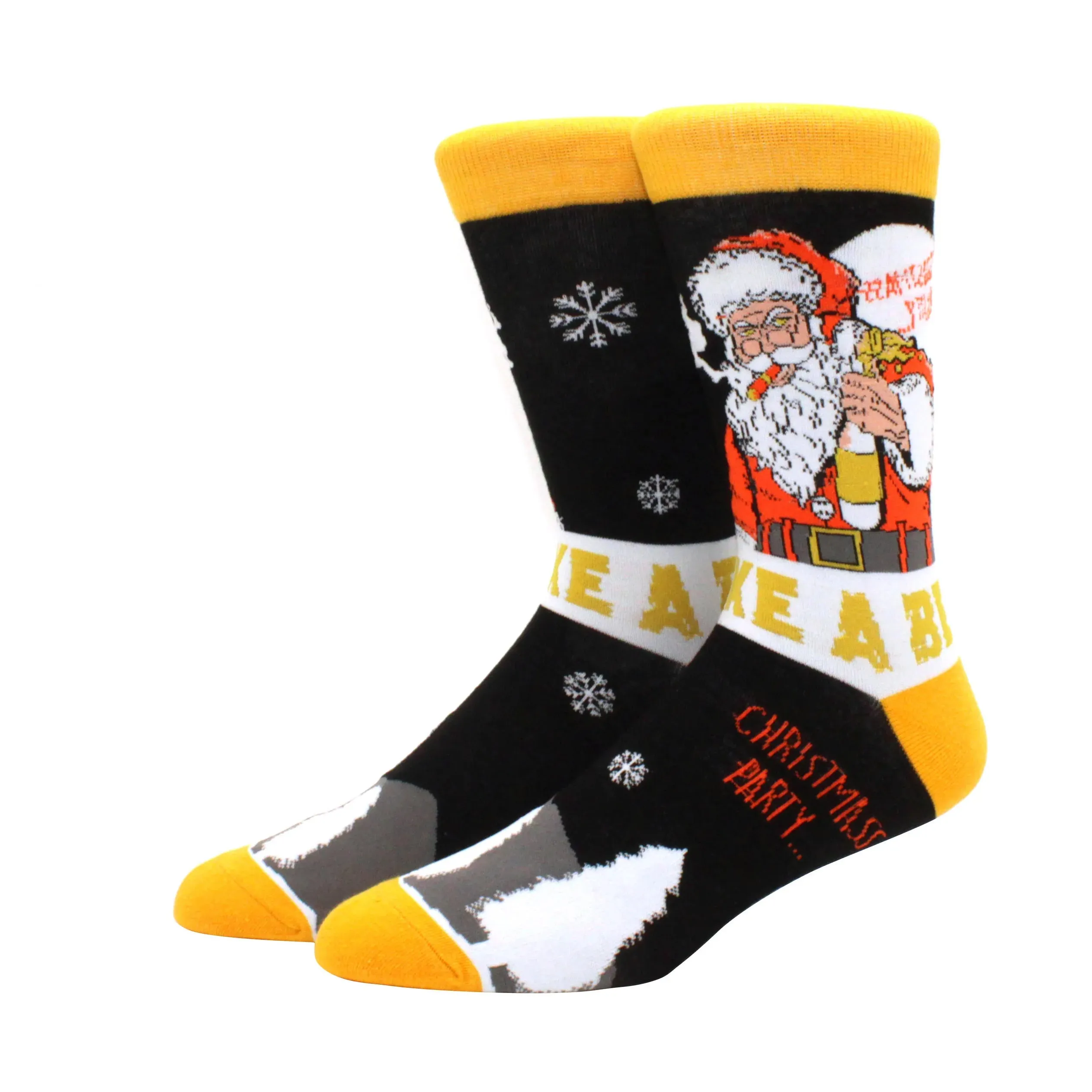 New Fashion Christmas Socks Fashion Christmas Tree Socks Gifts for Men and Women EU 38-44