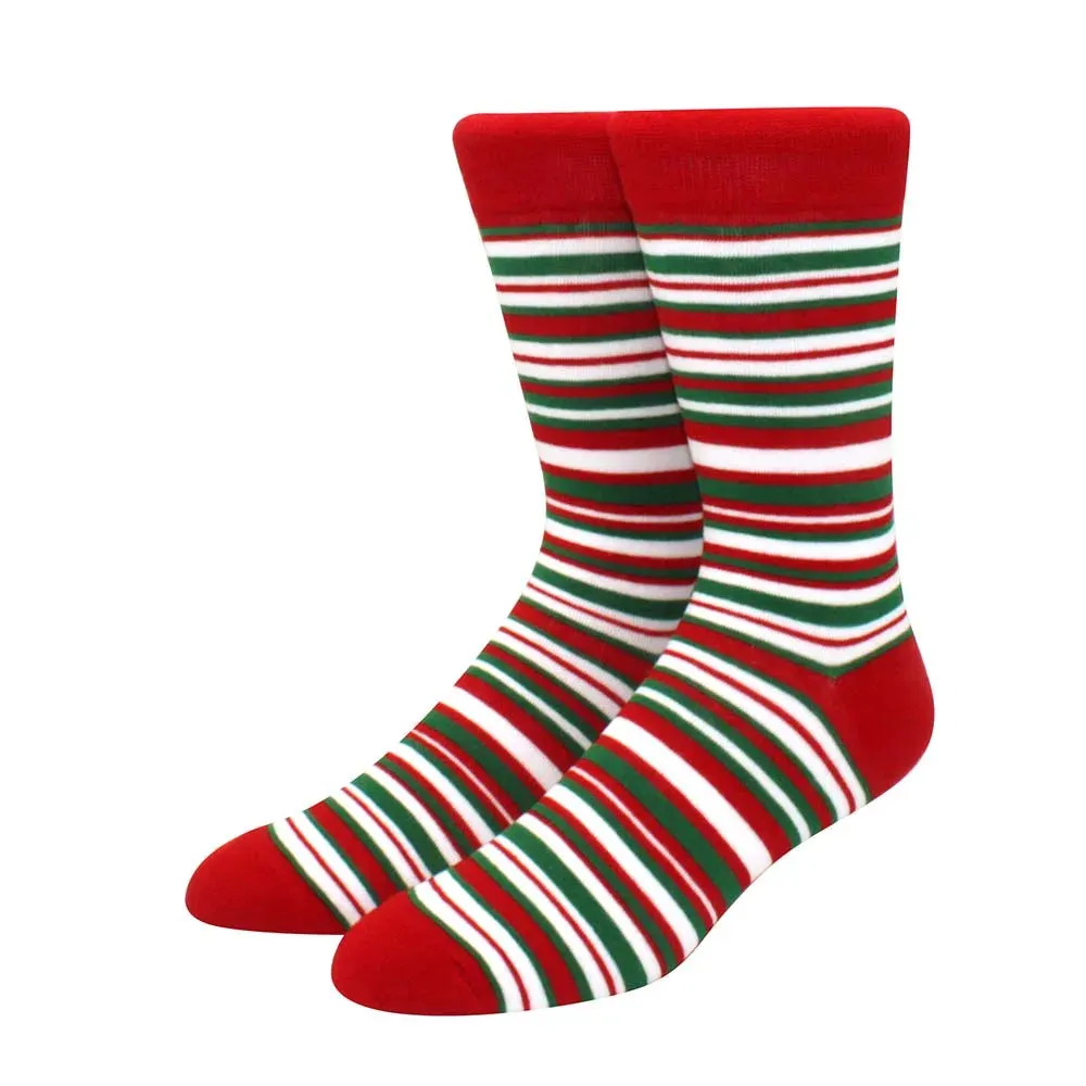 New Fashion Christmas Socks Fashion Christmas Tree Socks Gifts for Men and Women EU 38-44