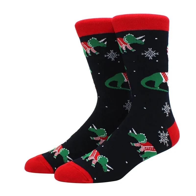 New Fashion Christmas Socks Fashion Christmas Tree Socks Gifts for Men and Women EU 38-44