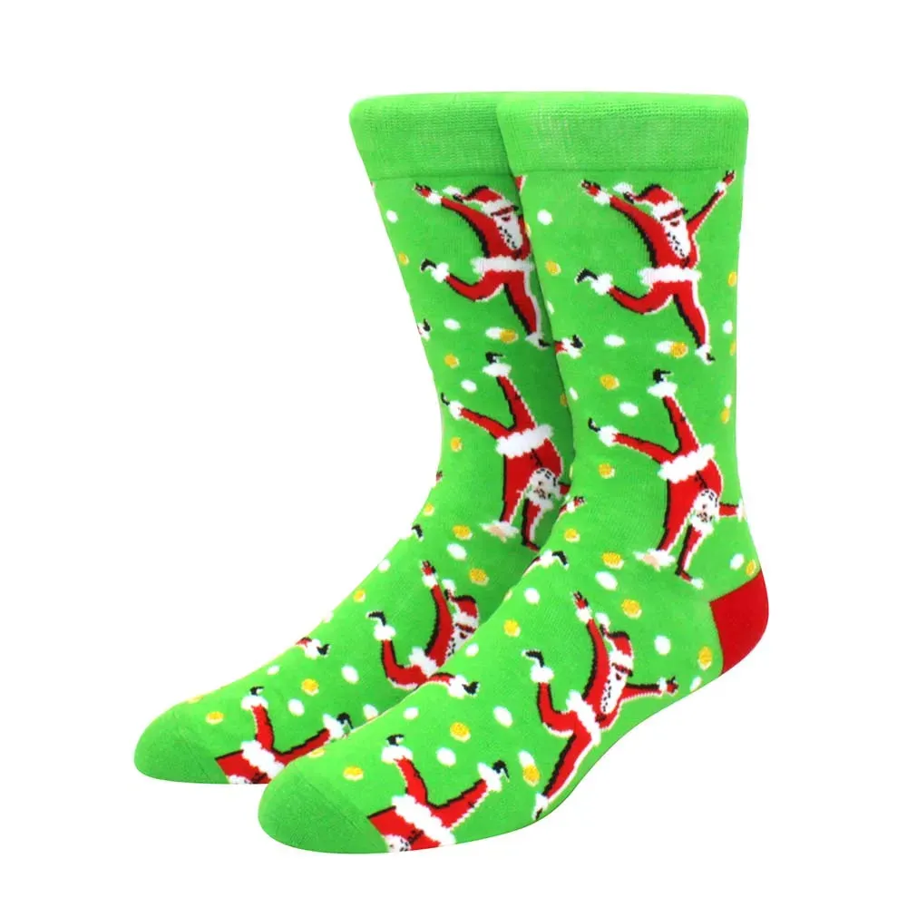 New Fashion Christmas Socks Fashion Christmas Tree Socks Gifts for Men and Women EU 38-44