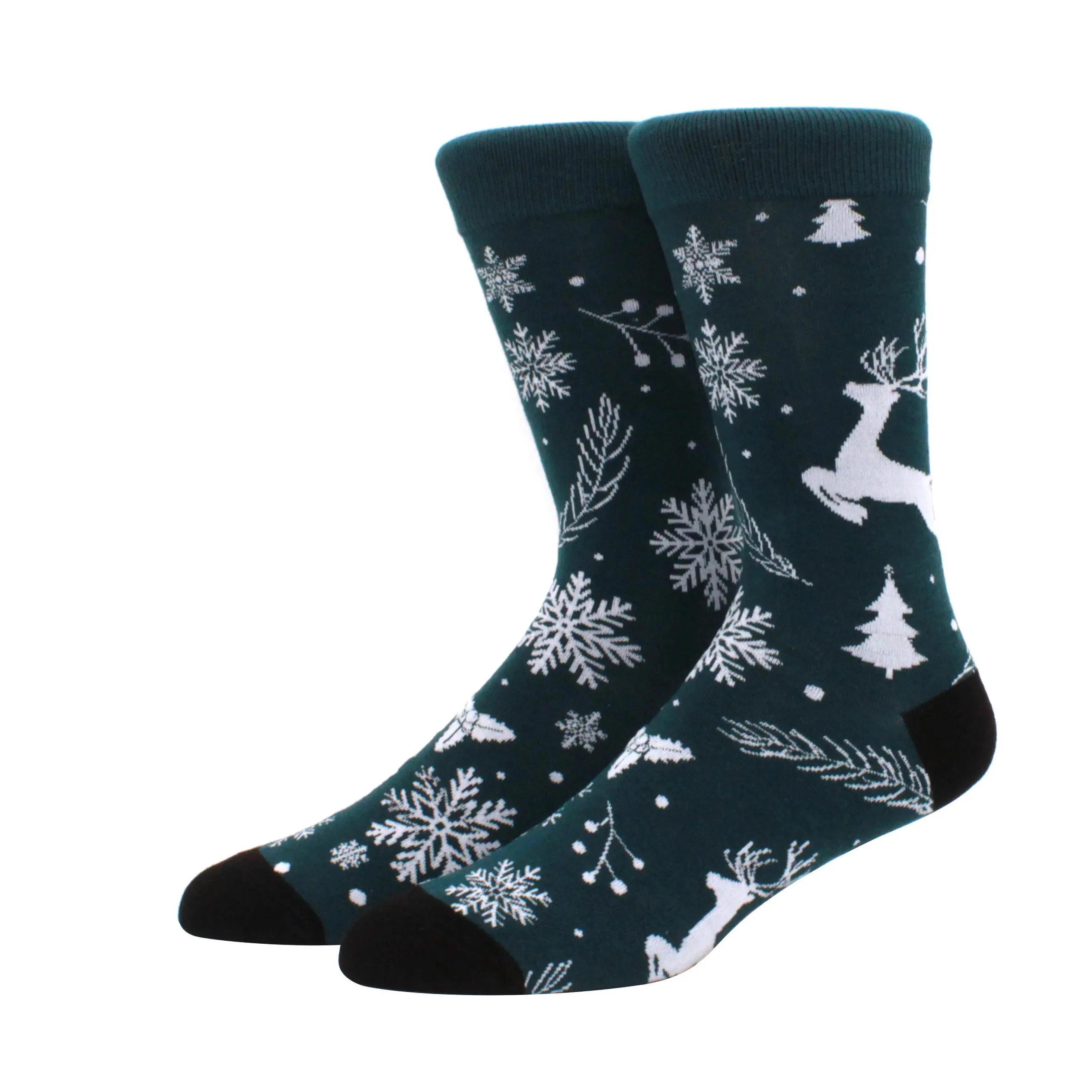 New Fashion Christmas Socks Fashion Christmas Tree Socks Gifts for Men and Women EU 38-44