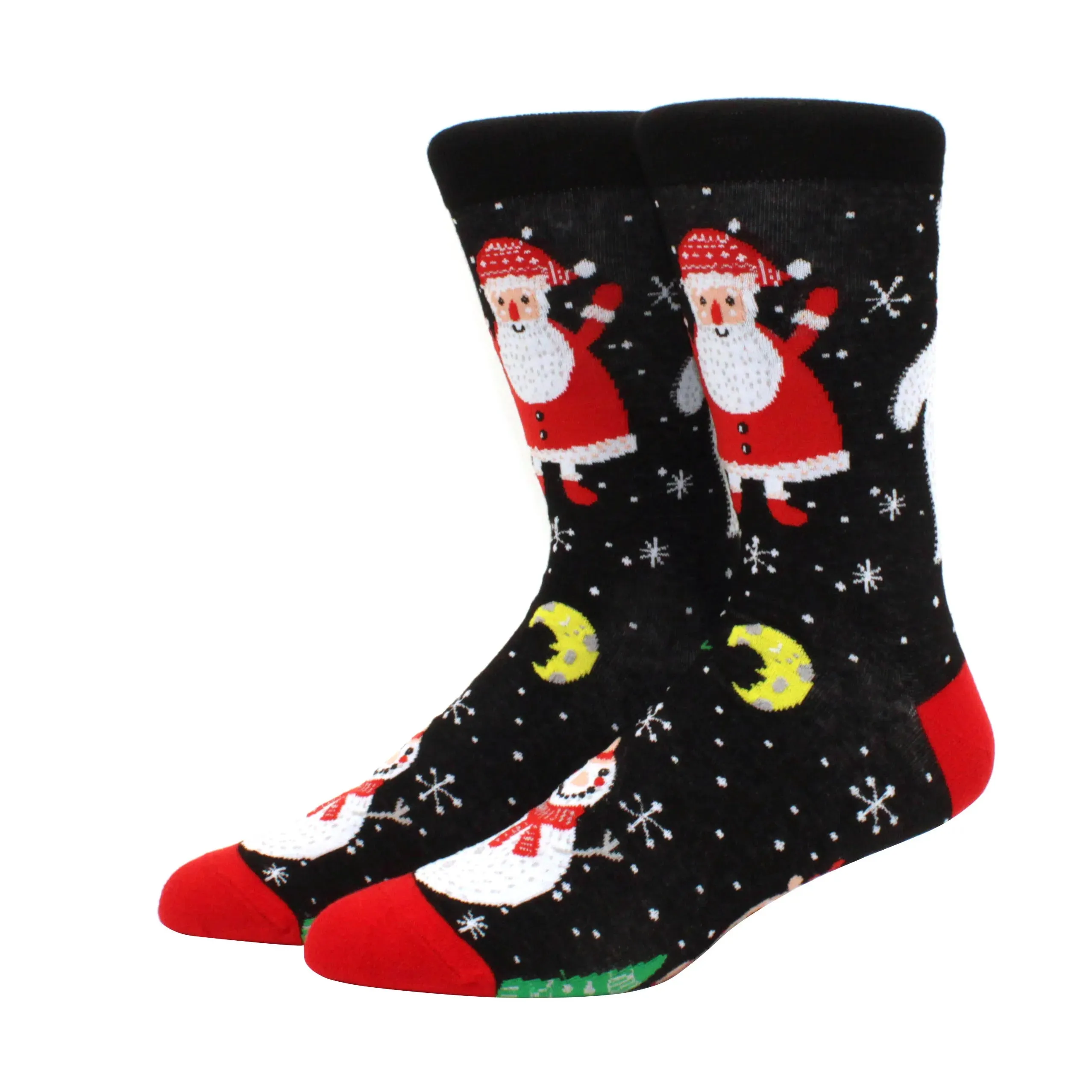 New Fashion Christmas Socks Fashion Christmas Tree Socks Gifts for Men and Women EU 38-44