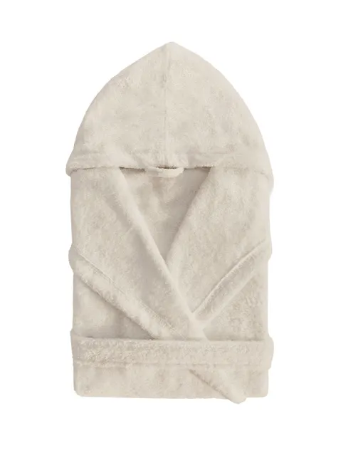 New Plus hooded bathrobe