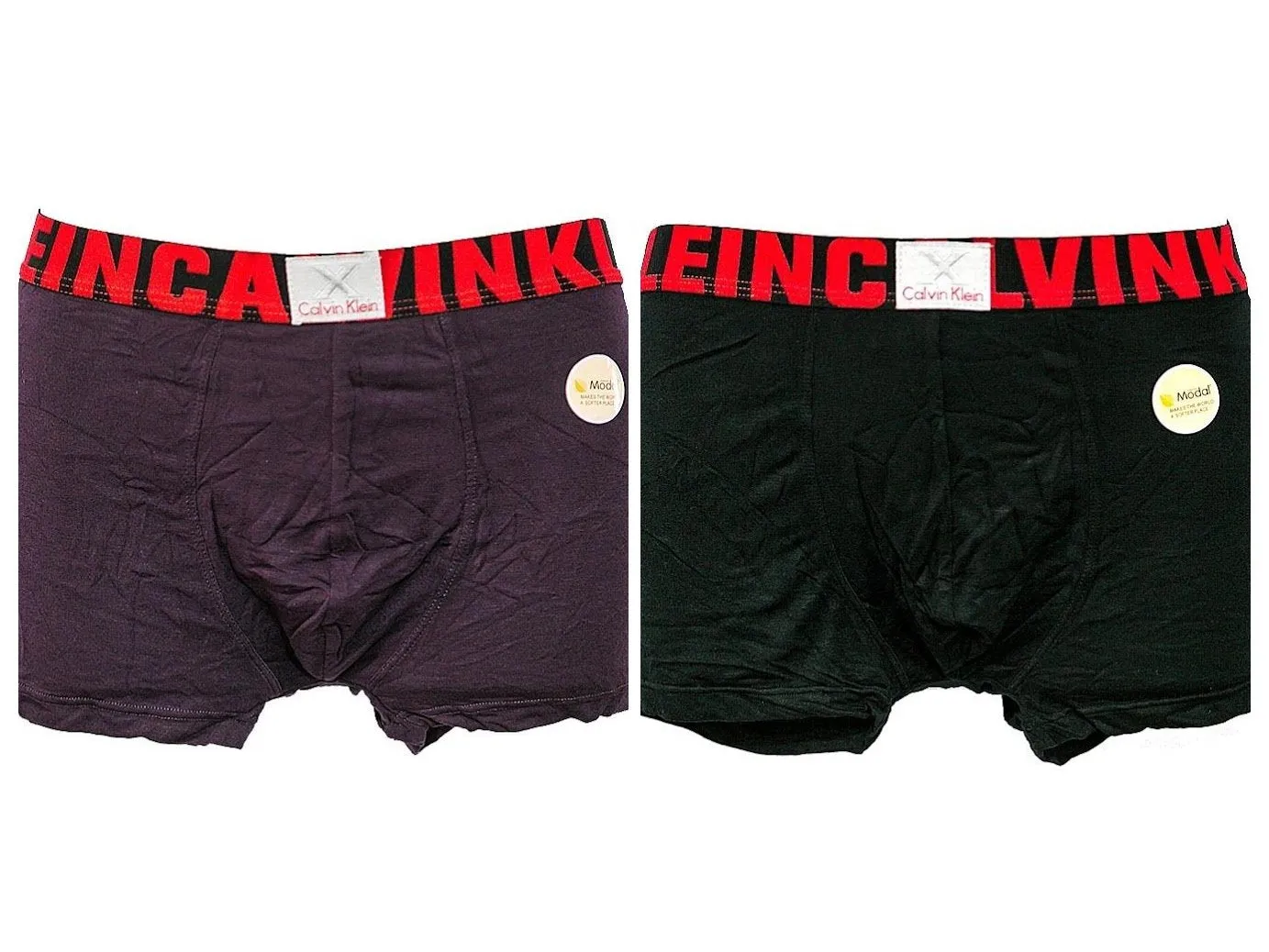 Pack Of 2 Men Cotton Boxer - Branded Boxer For Men - Ck - Calvin Klein