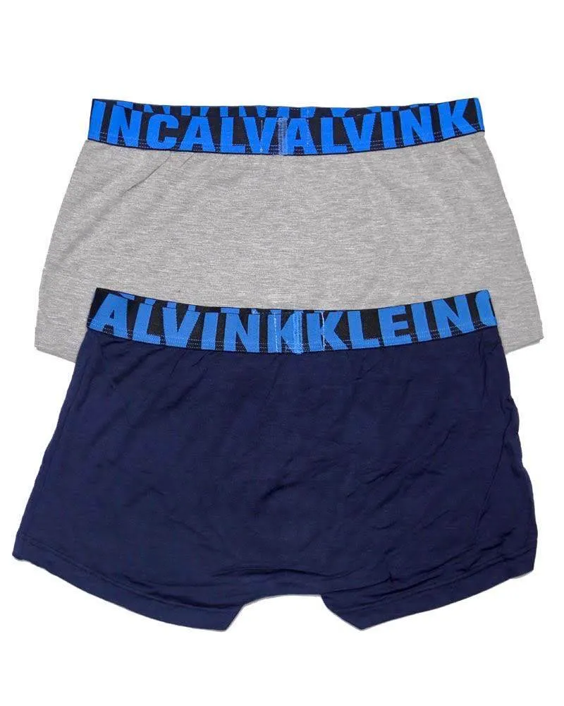 Pack Of 2 Men's CK Cotton Boxer - Branded Boxer For Men - DEAL - Calvin Klein