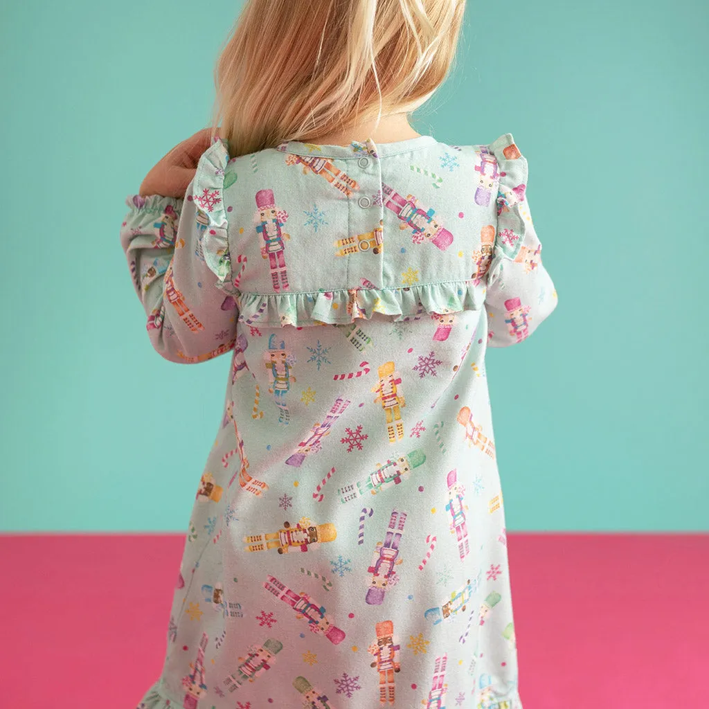 Posh Nutcracker Flannelette Nightgown