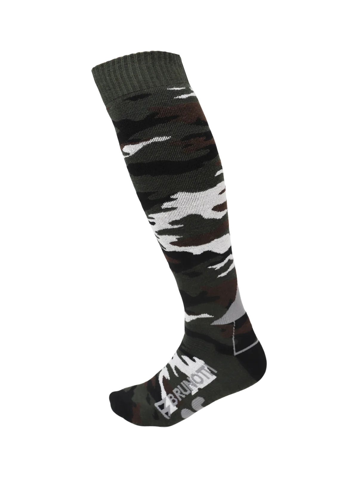 Scottish-Camo Men Ski Socks | Pine Green