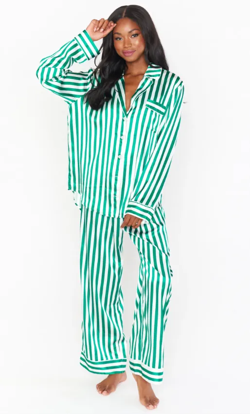 Show Me Your Mumu Classic PJ Set - Holiday Stripe