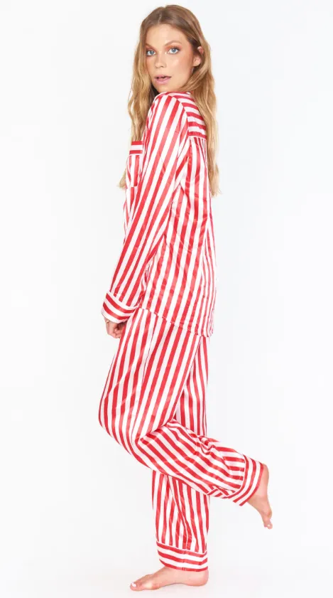 Show Me Your Mumu Classic PJ Set - Holiday Stripe