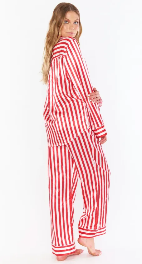 Show Me Your Mumu Classic PJ Set - Holiday Stripe