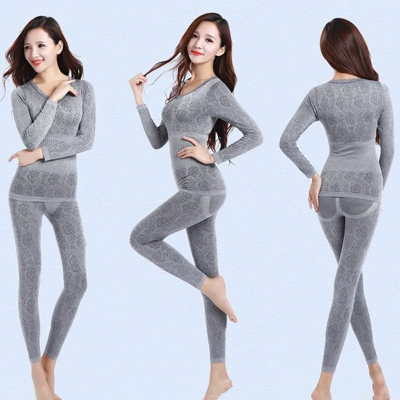 SLIMMING Thermal Underwear Set - Women's