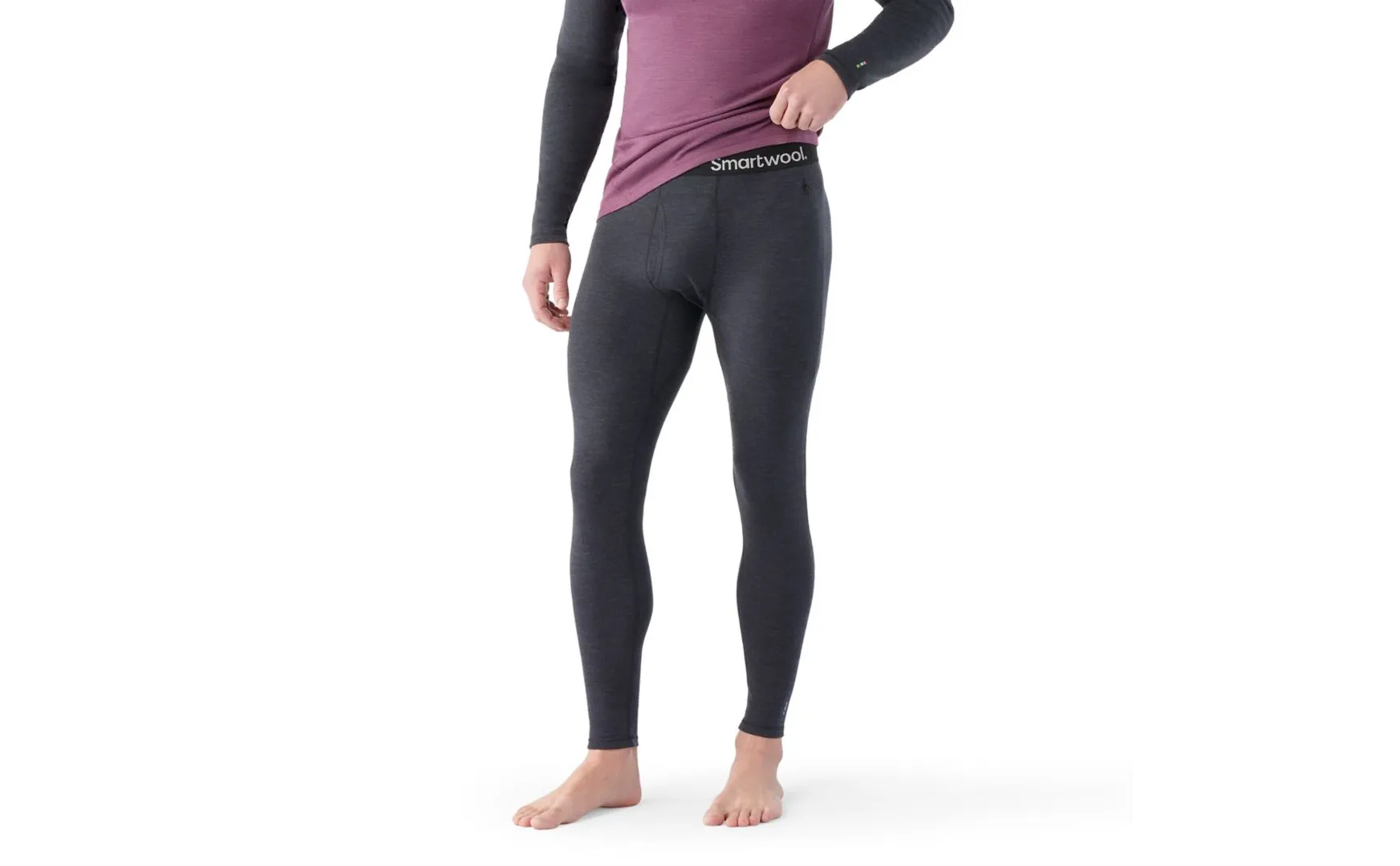 Smartwool | Classic Thermal Merino Base Layer Bottoms | Men's | Charcoal Heather