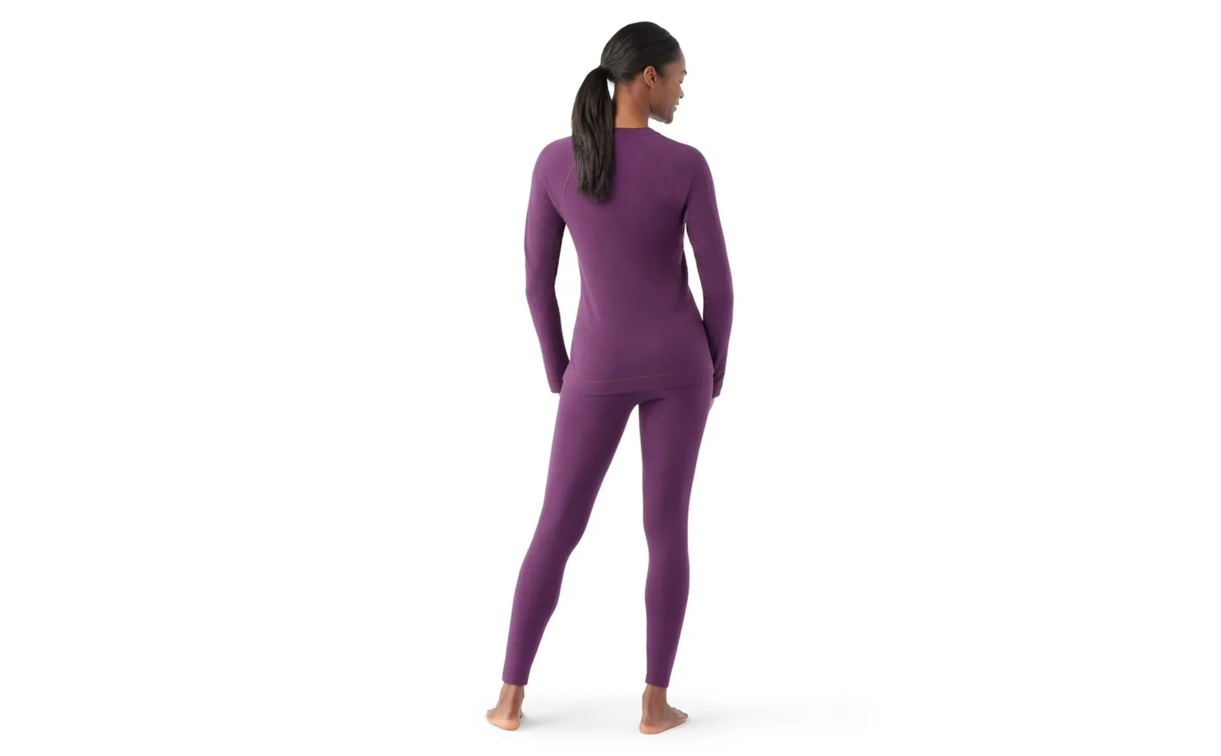 Smartwool | Classic Thermal Merino Base Layer Crew | Women's | Purple Iris Heather