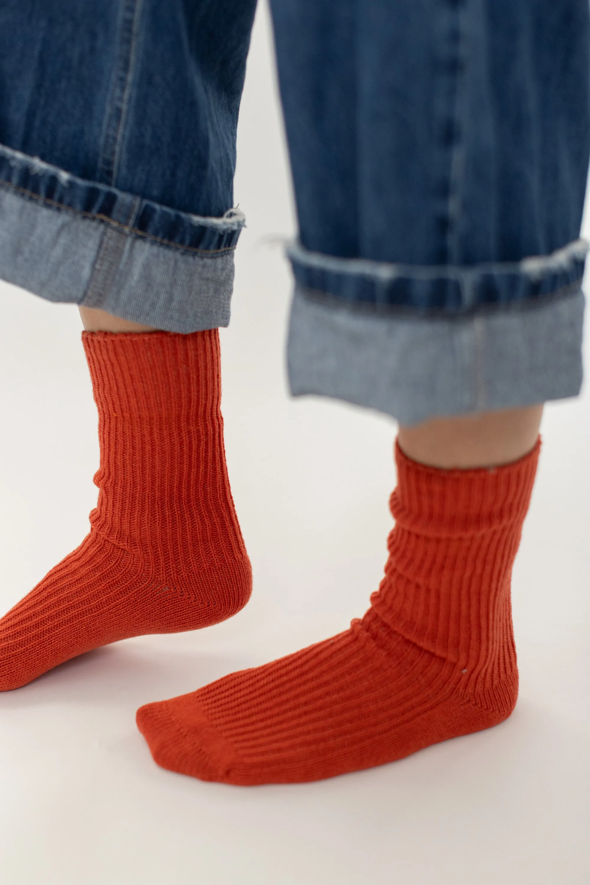 Socks Walter Burnt Orange