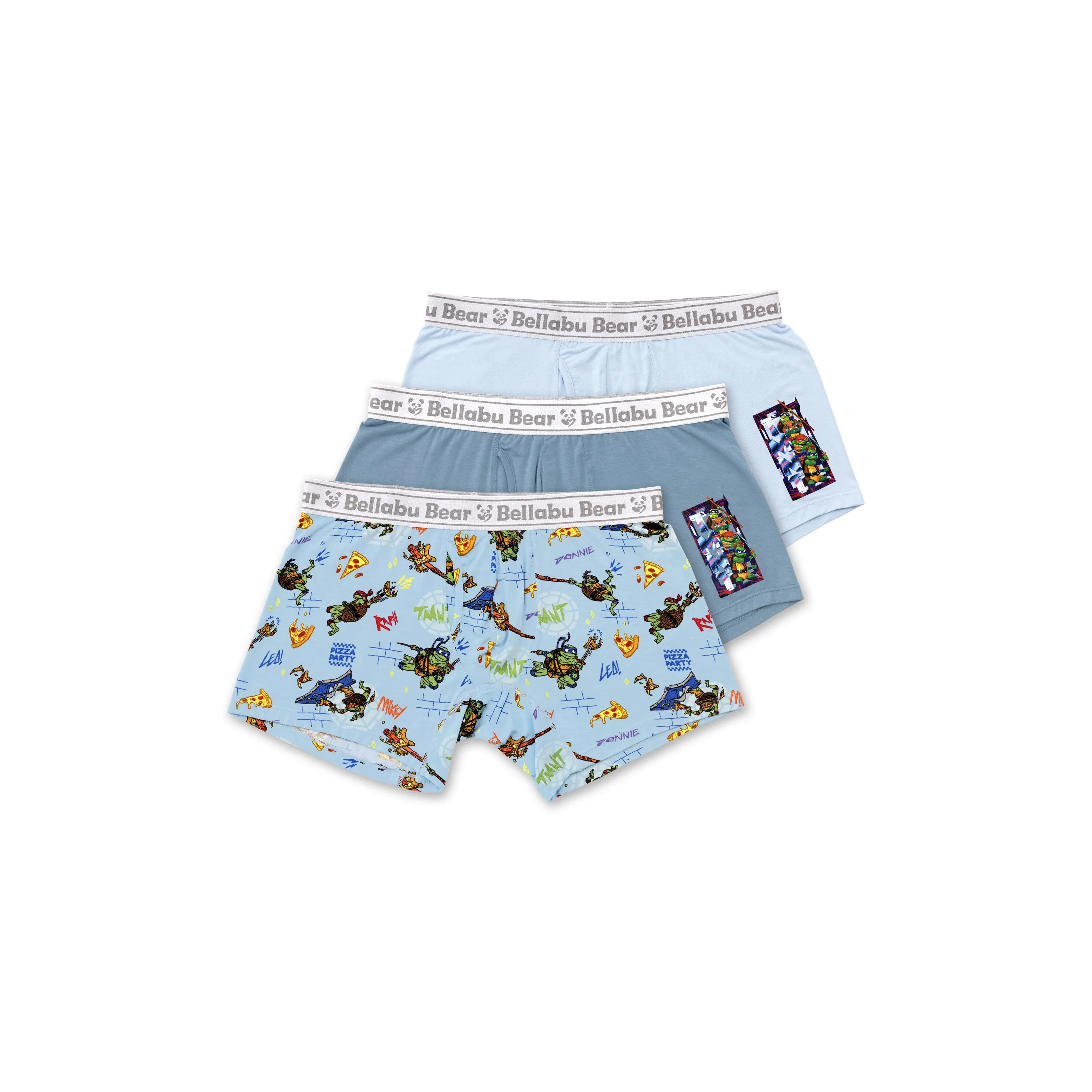 Teenage Mutant Ninja Turtles: Mutant Mayhem Bamboo Men's Boxer Brief Underwear 3-Pack