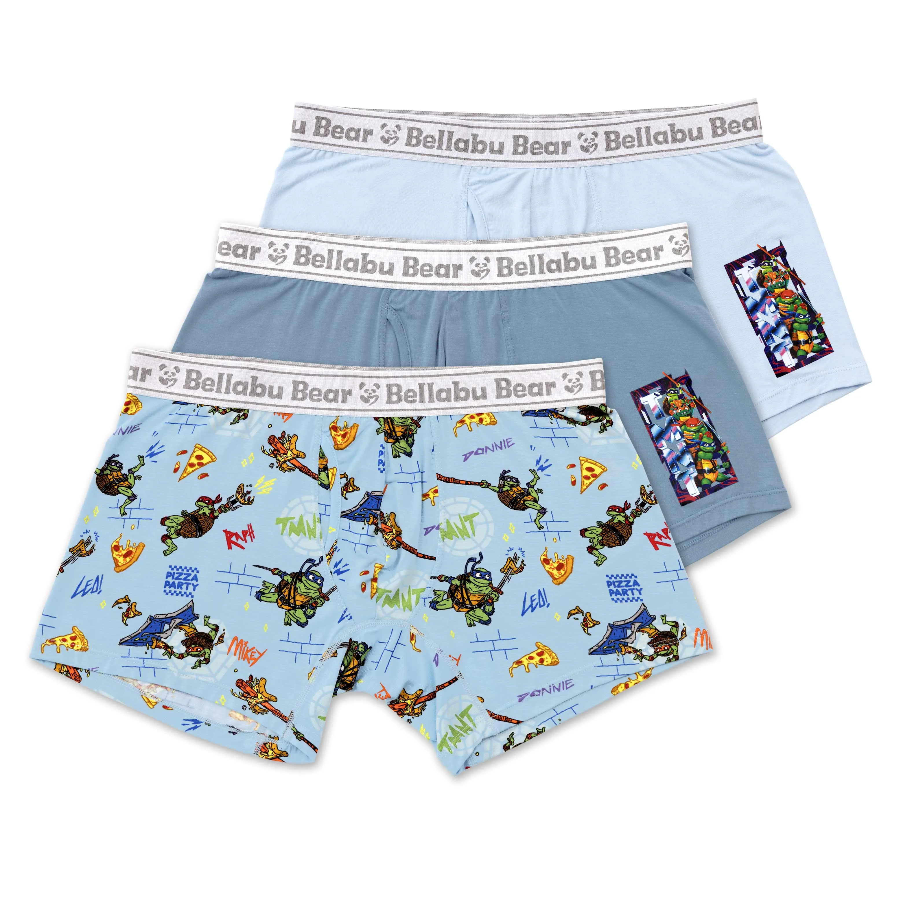 Teenage Mutant Ninja Turtles: Mutant Mayhem Bamboo Men's Boxer Brief Underwear 3-Pack